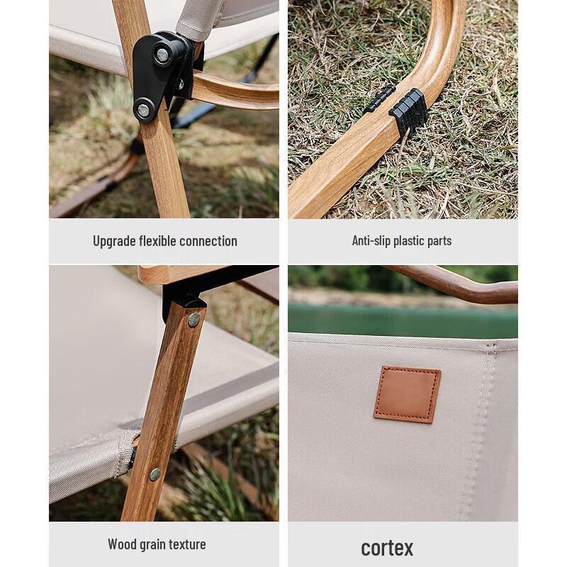 Tri-polar Portable Carbon Steel Folding Camping Table
