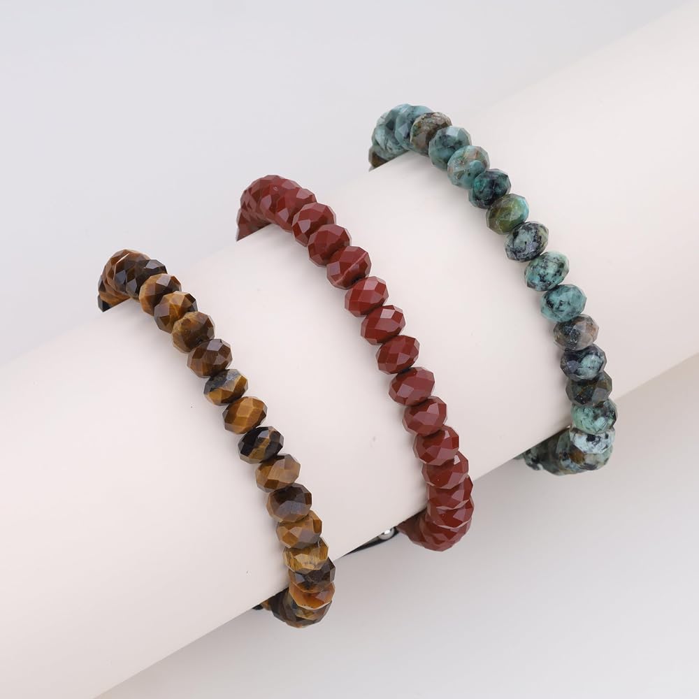 COAI Tiger Eye 8mm Power Stone Bracelet Men's Wealth Boosting Natural Gemstone