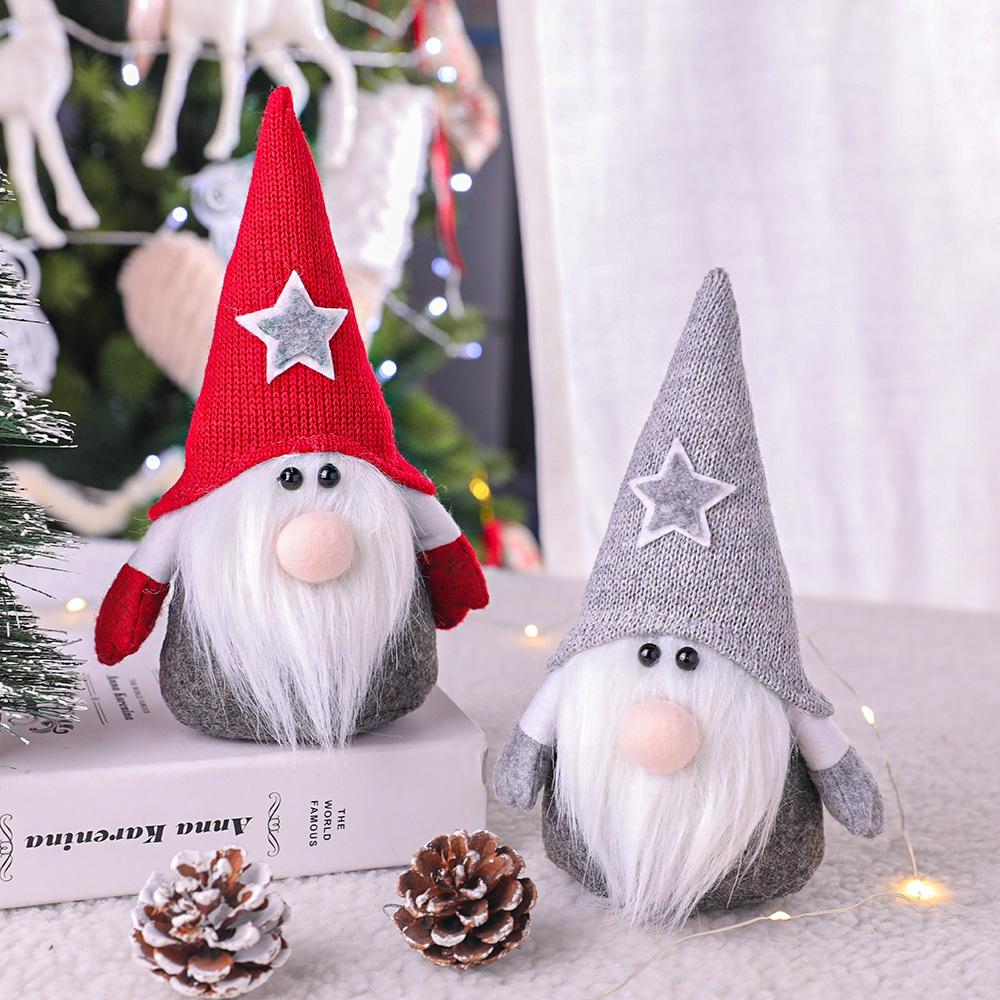 Рождественское украшение кукла гном рождественская безликая кукла рождественский подарок рождественские украшения