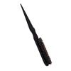 Teasing Back Hair Salon Brush Long and Short Evening Make Up Tangle Comb (Black)