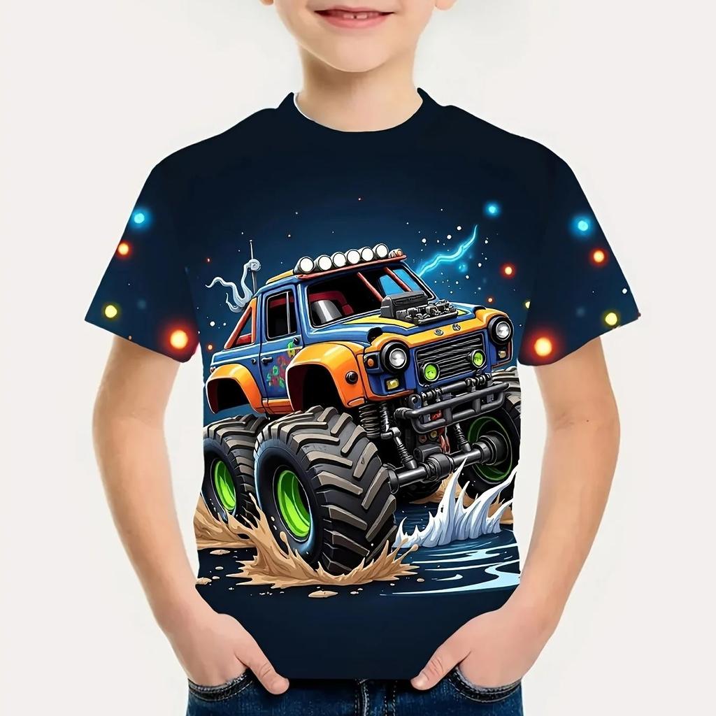 Fashion Kids T-Shirt Dinosaur 3D Printed Tees Short Sleeve Girl's Summer Clothes O-Neck Cute Boy Child T Shirt Children Top