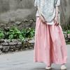 Women Wide Leg Pants Casual Elastic Waist Fall Casual Vintage Pants