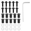 10pcs Motorcycle Windshield Bolts Nut Washers Universal Motorbike Fairing Mounting Kit