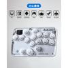 Аркадный контроллер без рычага Fighting Stick Mini Type Arcade Joystick для PCSwitchPS4 PS3 Akekon RGB Light Mini Type High Precision High Response Thin