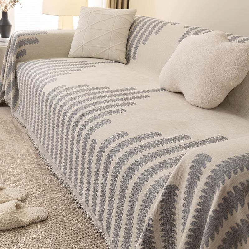 Chenille Sofa Towel Four Seasons Universal All-Inclusive Sofa Cover Dust Cover One-Piece Sofa Cover Cloth Anti-Scratching
