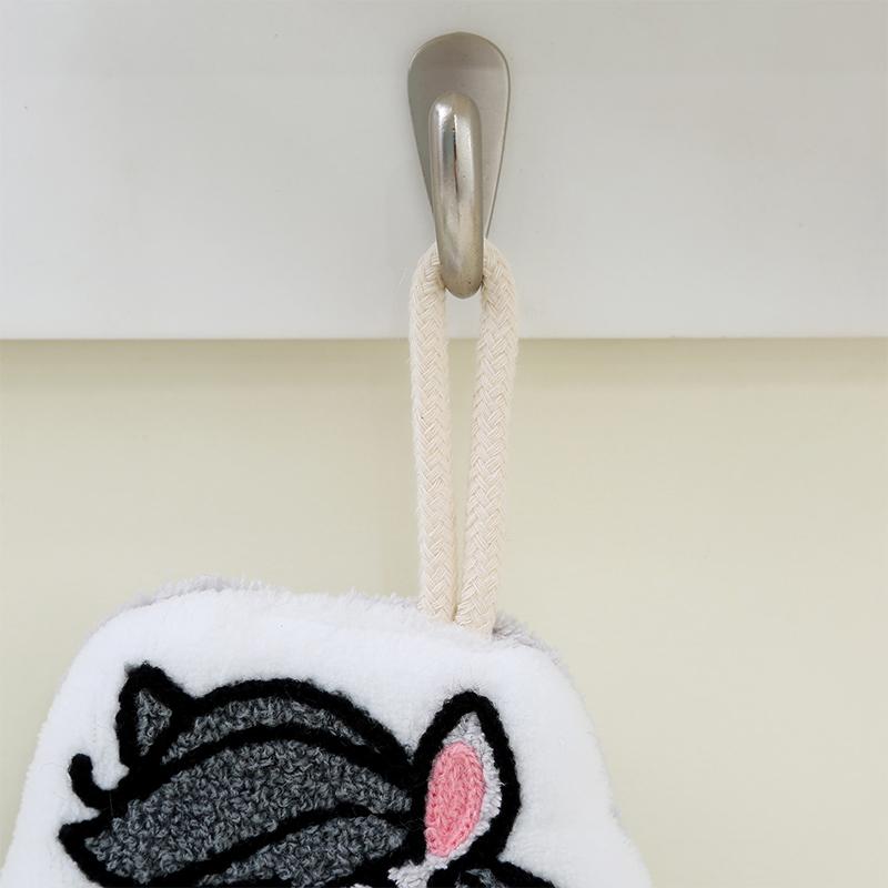 Мультяшное Милое Пони Ручное Полотенце Коралловый Флис Домашние Кухонные Салфетки Лошадь Утолщенные Подвесные Впитывающие Полотенца Для Ванной Комнаты Домашний Декор