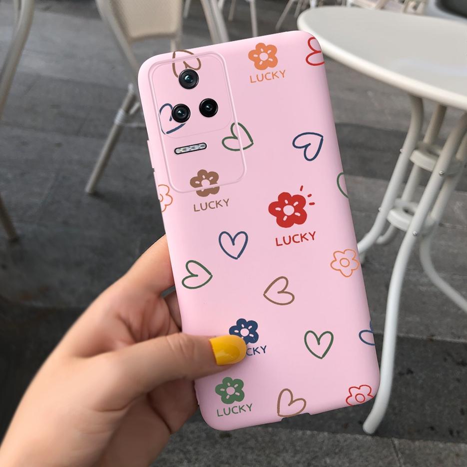 Чехол для Xiaomi Poco F4 Цветной Художественный Узор Задняя Крышка Для Xiaomi Poco F4 GT PocoF4 Чехол для Телефона 6.67'' Мягкий Силикон Fundas Capa
