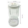 Innovative Wet and Dry Separation Jar Pickles Container with Strainer Hourglass Convenient Storage Jar for Ingredient