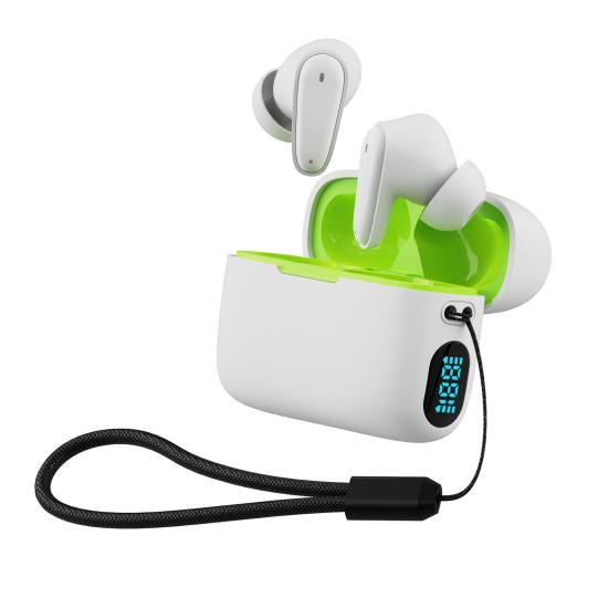 Беспроводные наушники с поддержкой Bluetooth, шумоподавлением, водонепроницаемые, сверхлегкие, перезаряжаемые, удобные наушники-вкладыши