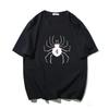 Men Summer Cotton T-Shirt Spider 4 Pattern Tops Tees Male Casual O-Neck Clothing Women Short Sleeve Harajuku Streetwear