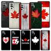 Мягкий чехол для телефона TPU для Xiaomi Redmi Note 10 11 9 8 Pro 9S 7 8T 9T 9A 8A 9C K50 K40 игровой чехол кленовый флаг Канады любовь футбол