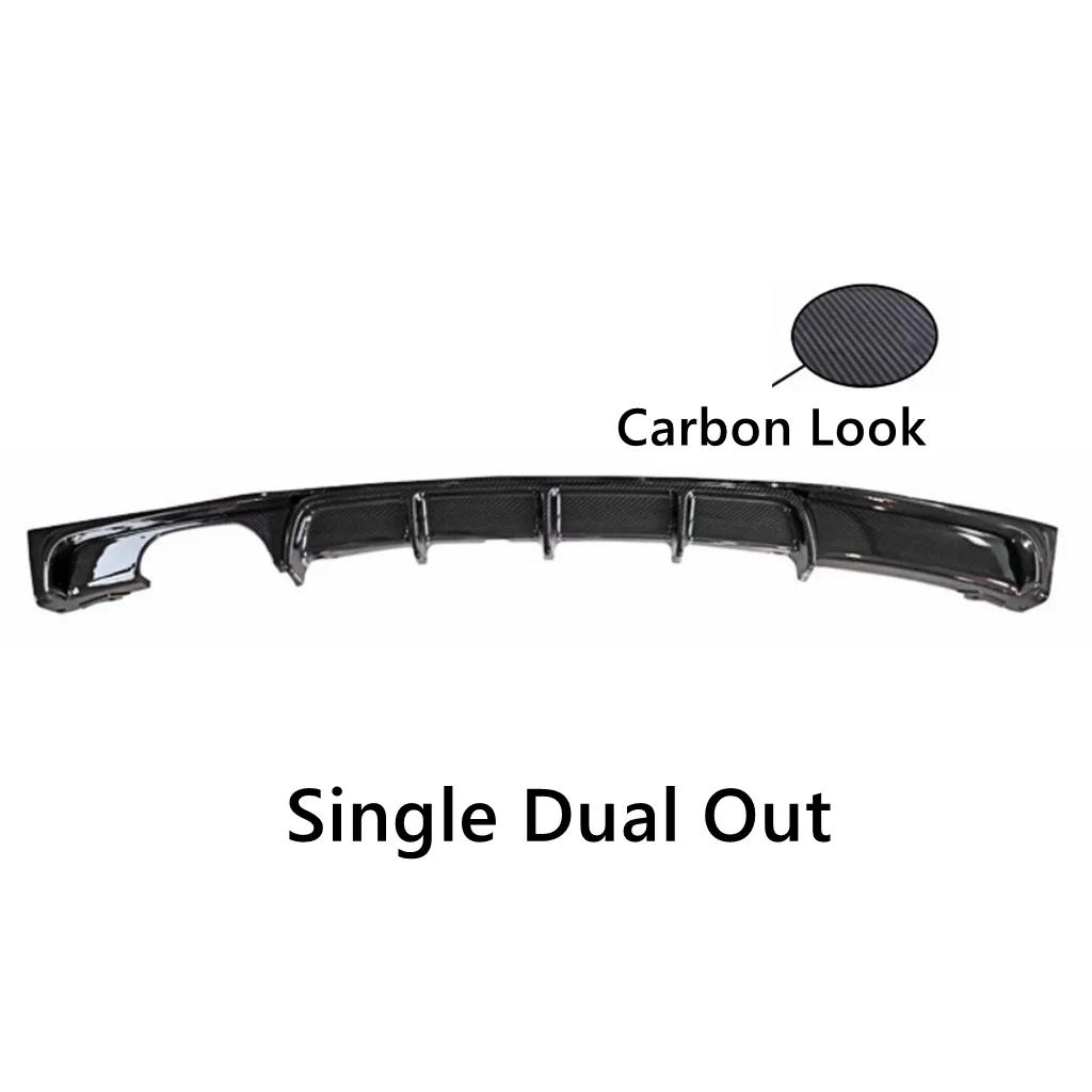 For BMW 3 Series F30 F35 2013-2019 Car Rear Bumper Lip Diffuser Refit MP Style Accessories Spoiler Exterior Parts Body Kits