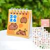 2026 Capybara Mini Calendario Tavolo Cute Office Standing Flip Calendar June 2025 - December 2026 Decorativo Studente