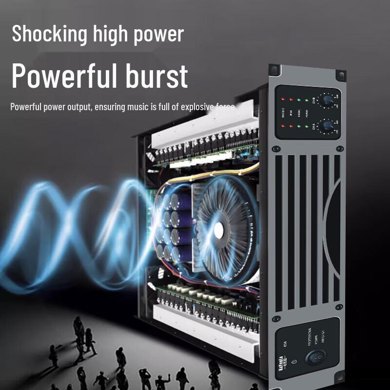 KaYouLa Dual-Channel Professional Power Amplifier