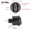 Автоматический переключатель фар 10PIN 13PIN противотуманные фары для Volkswagen Golf MK4 Jetta Passat B5 Bora Polo аксессуары для автомобильного освещения