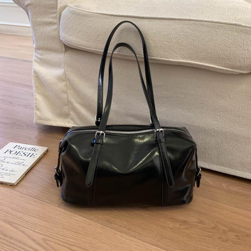 Нишевая ретро простая сумка подмышку осень новая большая вместимость сумка для поездок на работу высокая ценность плечевая сумка-тоут