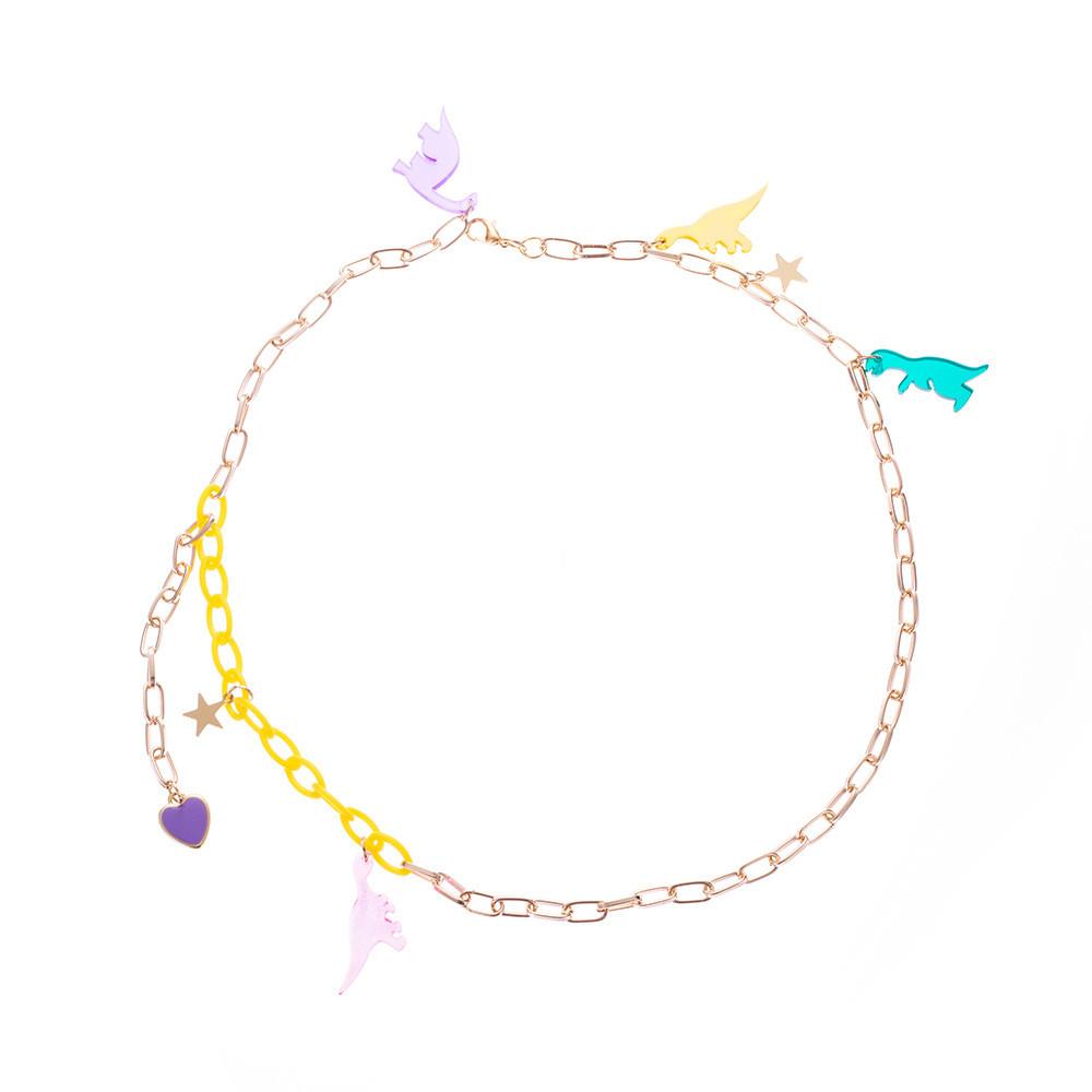 Elegant And Chic Soft Clay Fruit Letter Necklace Stylish Geometric Shape Perfect For Everyday Wear And Special Occasions