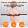 Wood Massage Roller Stick for Lymphatic Drainage Handheld Cellulite Massager for Neck