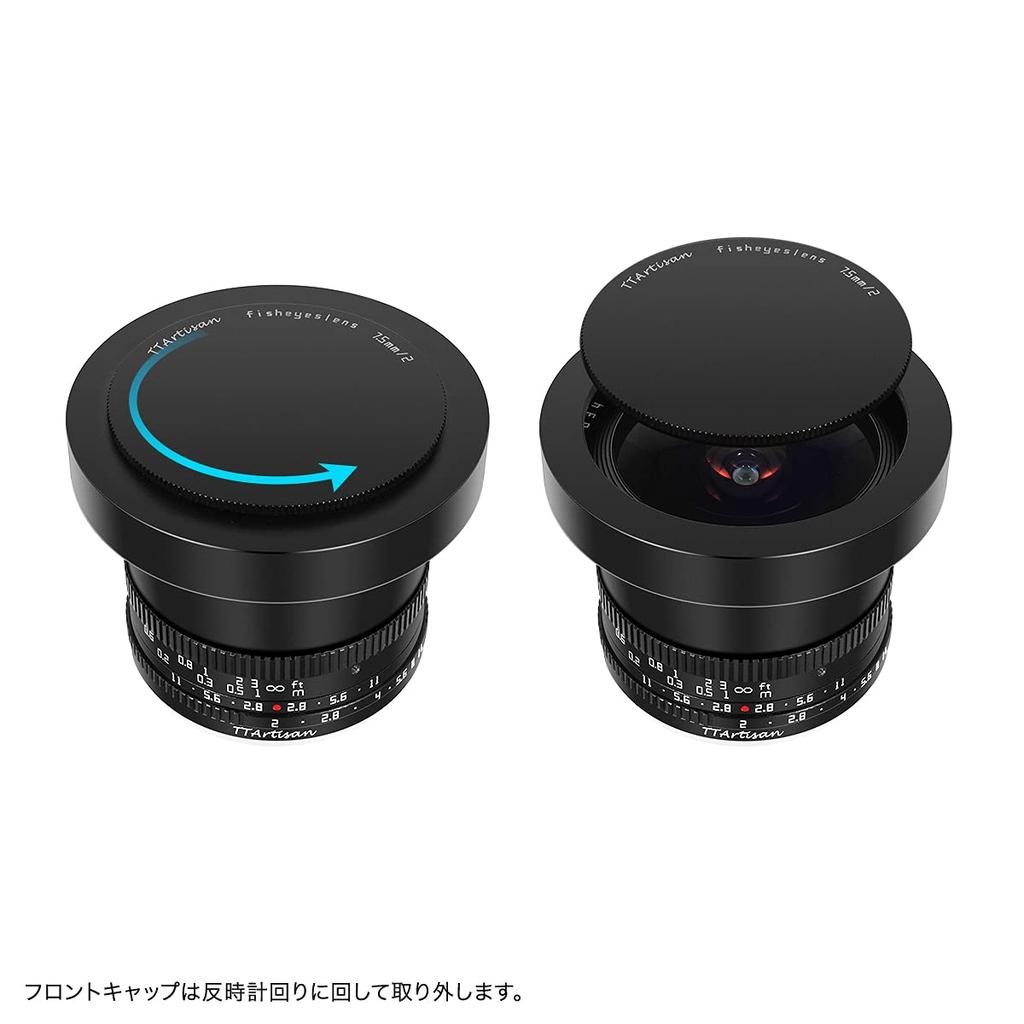 TTArtisan MF F2 Mount Fisheye Prime Lens Canon Compatible Fisheye Manual Compact and Lightweight for Mirrorless Ideal for Landscape and Starry Sky by