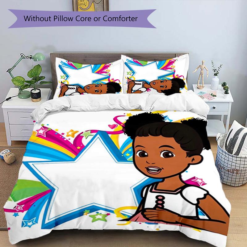 3pcs Gracie's Corner9 pattern bedding set duvet cover set includes duvet cover &pillowcases, perfect all season bedroom decoration & gift