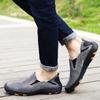 Plus Size 39-48 Men Genuine Leather Casual Shoes Comfortable Soft Sole Anti Slip Daily Walking Driving Office Loafers for Daily Wear Business