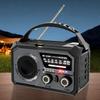 16000mAh AM/FM/WB NOAA Radio Emergency Weather Radio Hand Crank/Solar Charging Survival Radio with LED Flashlight for Outdoor
