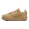 Puma Удобные Повседневные Нескользящие Износостойкие Низкие Кеды для Скейтбординга Женские кроссовки Коричневый 395093-01