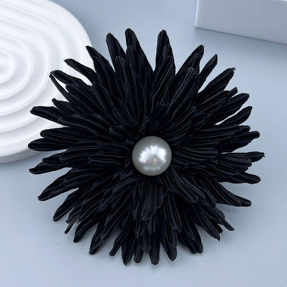 Fabric Handmade Accessories Large Flower Brooch Jewelry Badge Accessories Pin Brooch New Corsage