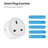 Tuya WiFi 16A UK Smart Plug Мини-умная розетка Дистанционное голосовое управление с монитором энергопотребления Таймер Умный дом Google Home Alexa