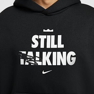 Men's Hoodie Nike LeBron "Shut Up and Dribble" Men's Nike Therma-FIT Brushed Pullover Basketball Hoodie