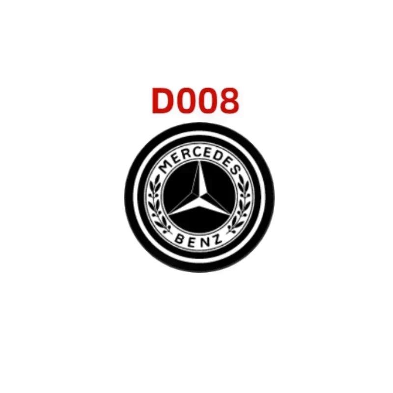 Автомобильная наклейка Новая 2025 Для Mercedes Benz 2x Автомобильная дверная проекционная лампа Для Mercedes Benz R ML GL Класса W215 W164 X164 2019 Светодиодная автомобильная D