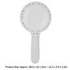 Handheld Magnifying Glass Travel Portable Elderly Reading Magnifier with LED Light