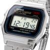 Casio СТАНДАРТНЫЕ Дешевые цифровые серебристые часы Casio для унисекс, Мужские/Женские A159W-N1 [Б/У]