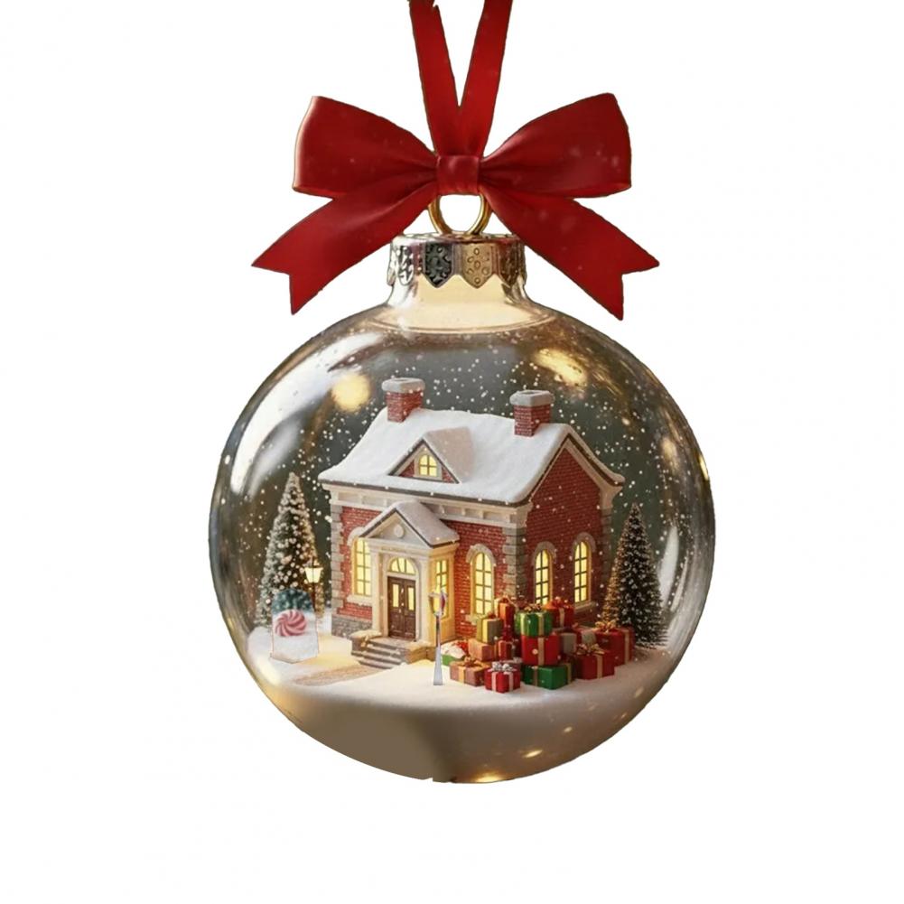 Праздничное украшение Декор для рождественской вечеринки Рождественский подвесной шар Декорация для сцены Атмосфера праздника Украшение для дома Декоративное для дома