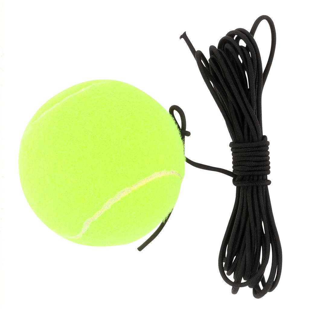 Портативный улучшенный эластичный нейлоновый теннисный мяч для одиночной тренировки со струной, теннисный мяч для тренировки