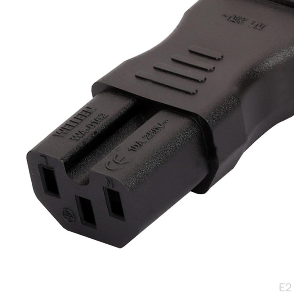 WA-0162 IEC 320 - C14 Мужской на C15 Женский Питание