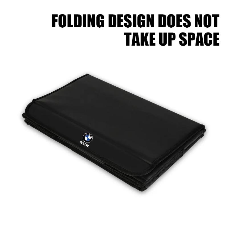 Складная сумка для хранения в багажнике автомобиля из ПУ кожи, походный ящик для BMW M Performance E46 E90 E60 E39 E87 E36 F20 E92, автоаксессуары