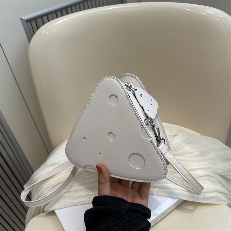 Сумка креативная сырная сумка текстура ПУ сумка через плечо ниша универсальная сумка почтальон персонализированная женская сумка