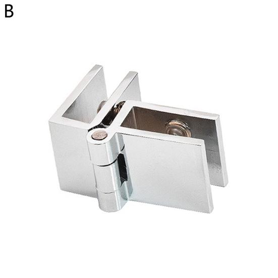 Стеклянная петля Прочный длительный срок службы Поворотная простая эксплуатация Антикоррозийная петля для ванной комнаты Сплав без перфорации Петля для стеклянной двери в помещении