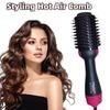 4 In 1 Hot Air Brush One-Step Heating Comb Straightening Brush Professional Electric Comb Brush Dryer and Straightening Brush EU Plug