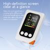 5 in 1 Portable   Quality Monitor Detects TVOC CO2 Temperature Humidity with HD Screen Built-in Battery for Indoor Outdoor Use