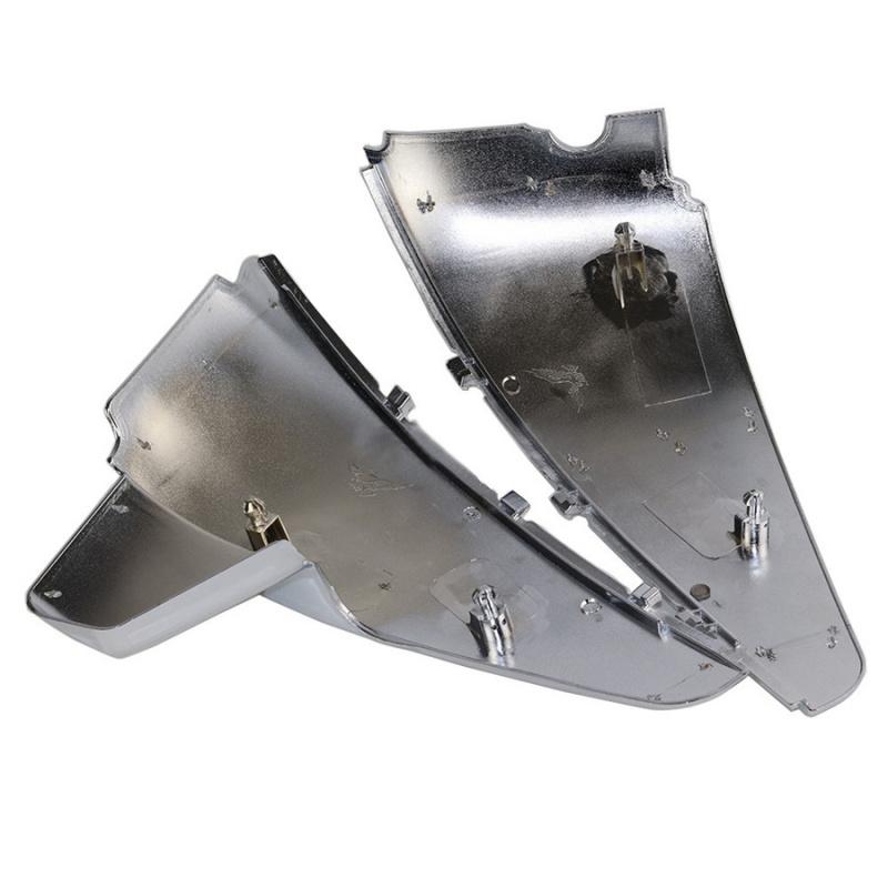 Пара боковых крышек аккумулятора мотоцикла Защита для 88-98 Shadow VT600 VLX 600 STEED 400