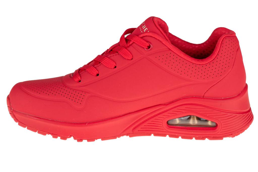 Skechers Uno-Stand On Air, Womens Red Sneakers
