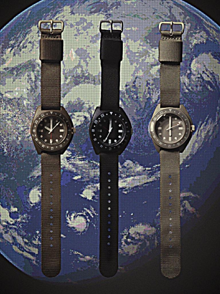 Наручные часы Mill Travel Watch 100, черные, бесплатно, 38480025707 [Обязательные товары BEAMS] [BEAMS PLUS] Мужские TYPE-P24
