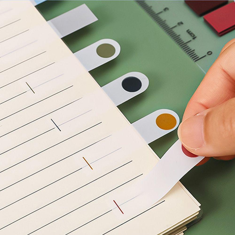 Индексные наклейки для блокнота Офисные школьные принадлежности Цветные липкие заметки Блок для записей Этикетка Флажки для заметок Вкладки