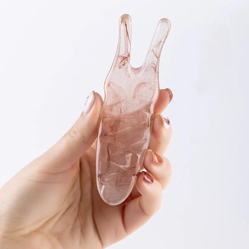 Гуа Ша для лица Триггерная точечная массажная терапия Мадеротерапия для лица Массажер Гуа Ша Скребок для подтяжки лица Инструменты для красоты лица