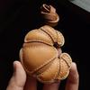 Leather Croissant Charm Keychain Stylish Key Ring Handmade Keyring Fashionable Women Girls Bag Pendant Accessory