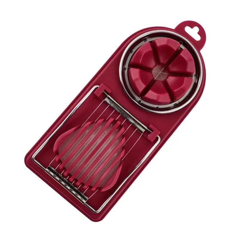 1 шт. Многофункциональный яйцерезка из нержавеющей стали Яйцерезка Секционный резак Форма для резки мяса в форме цветка Кухонный гаджет