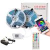10M Led Light Strip with Remote Waterproof Bluetooth Sync Music Color Changing LED Strips Light 5050 RGB Flexible LED Tape Light