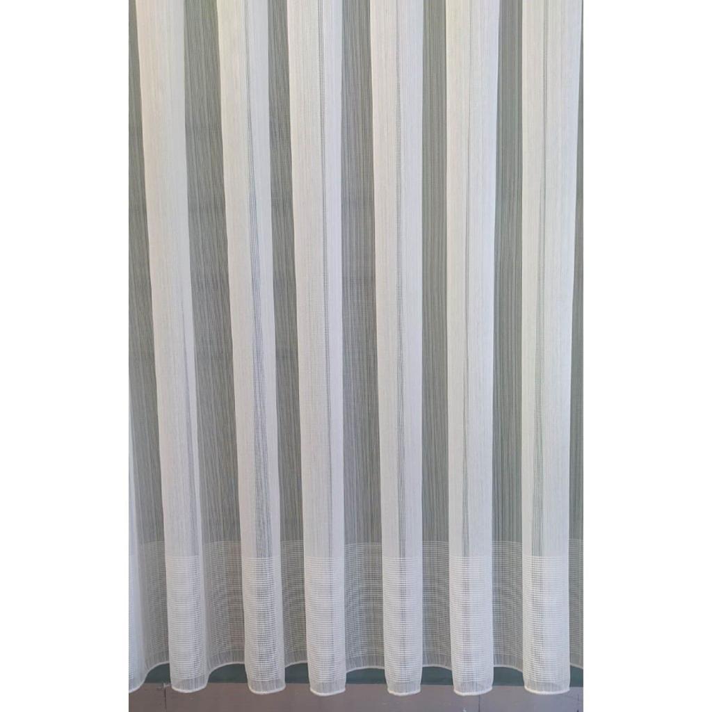 Тюлевые шторы, подходящие для кухни, гостиной и гостиной с полоской, не требующей глажки